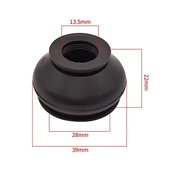 2pcs Car Suspension Steering Ball Joint Rubber Dust Boot Cover Track Tie Turn Rods Ends Set Parts Accessories - Image 5