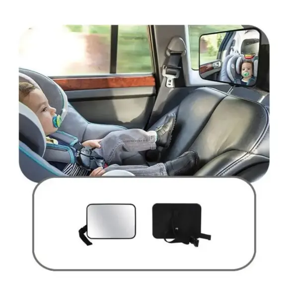 Car Rearview Mirror Baby Mirrors For Safety Interior Mirror Universal Car Seat Headrest Mirror Monitor Child Baby Safety Driving - Image 3
