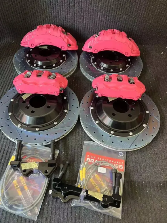 Big Brake Kit for BMW Car Parts Center Rotor Caliper Kit Brake Disc Set for Bmw Audi Benz Toyota Teslas - Image 3
